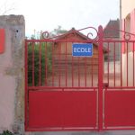 L'entrée de l'école