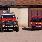 Véhicules des pompiers